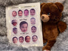 3D Baby First Year Personalized Frame