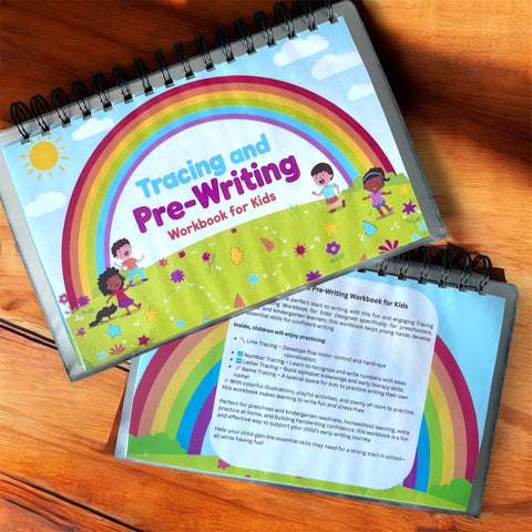 Tracing and Pre-Writing Workbook for Kids